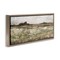 Stupell Industries Rural Country Meadow Framed Floater Canvas Wall Art